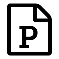 File-powerpoint-o.svg