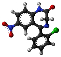 Clonazepam ball-and-stick model.png
