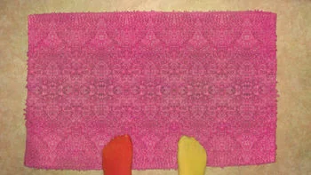 Symmetrical texture repetition