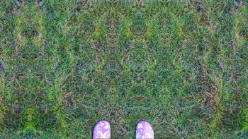 Symmetrical texture repetition