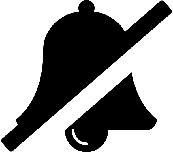 File:Bell-slash.svg