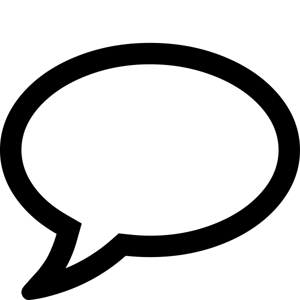 File:Comment-o.svg