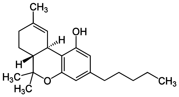 File:Tetrahydrocannabinol.svg