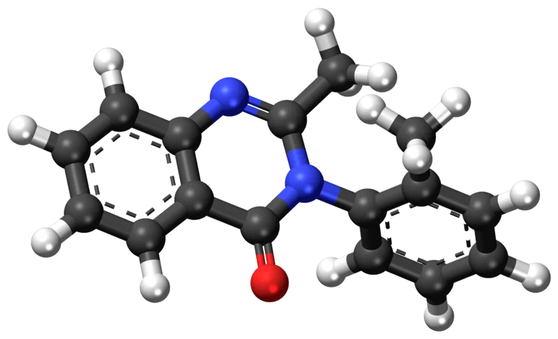 File:Methaqualone ball-and-stick model.png